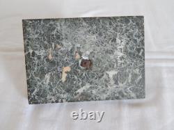 ANCIENT BRONZE Animalier DEER Signed A LAPLANCHE on Marble Base