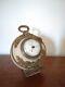 Antique Table Barometer, Signed Chavannaz In Bordeaux, Marble And Bronze, 19th