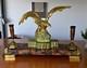 Antique Gilt Bronze And Marble Pen Holder, Signed A. Marionnet (1852&ndash;1910) C404