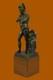 Bronze Bust Of Napoleon Bonaparte Signed Rare Vintage Marble Sculpture