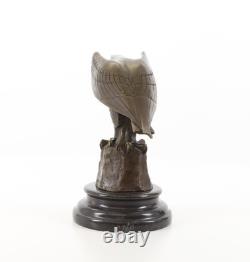 Bronze Eagle Sculpture on a Black Marble Base after Coenraad