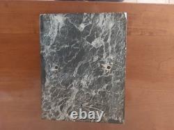 Bronze Plaque on Marble Signed B Sertorio