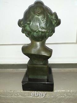 Bronze Signed Cipriani Ugo, Marble, Sculpture