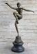 Bronze Statue Signed By Chiparus With Marble Base