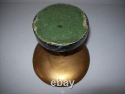 Bronze and Marble Catchall Ring Holder Signed FRECOURT