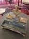 Bronze And Marble Inkwell Empire Signed Thomire