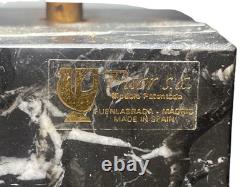 Bronze on marble base signed A. Hair