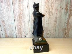 Bronze sculpture of Kaiser Napoleon on a marble base after Guillemin