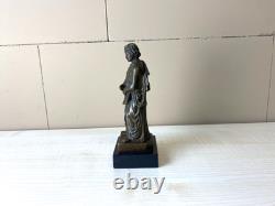 Bronze statue of Beethoven on a black marble base after François Truphème