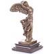 Bronze Statue Of The Winged Victory Of Samothrace On A Marble Base After Nick