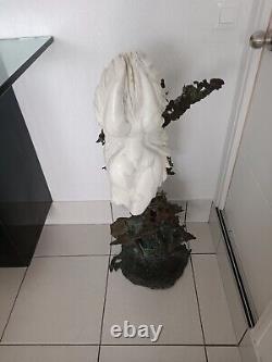 Dominique Couque, Bronze and Marble Sculpture, Signed and Numbered 1/1