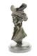 Erotic Sensual Nude Female Woman Bust Signed Bronze Marble Statue Sculpture D