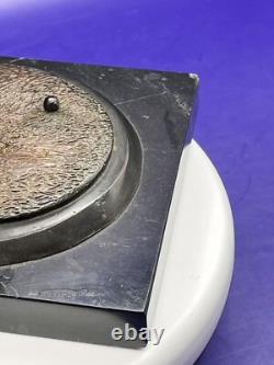 Golf Game Golf Sport Sculpture Bronze Marble Base Signed L, Charles