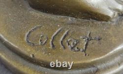 Handmade Bronze Sculpture, Marble, Milo, Signed, Original, Elegant, Classic, Sale