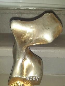 Large Bronze On Marble, Signed, Modern Art, Contemporary Artist