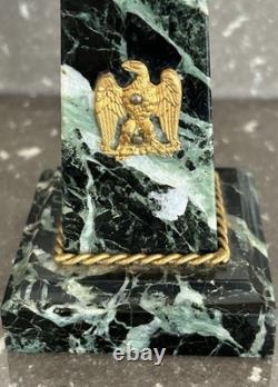 Napoleon I Bonaparte Houdon Very Rare Bronze Marble Bust, 19th Century