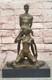 Original Signed Bronze Sculpture Mavchi Masterpiece In Marble Decor