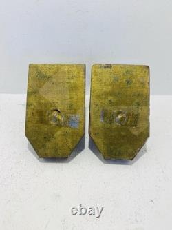 Pair of bookends in marble and bronze signed Hippolyte MOREAU - The Sea Lions