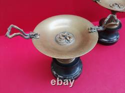 Pair of bronze and marble scissors signed J Moigniez with lizard and grasshopper decoration