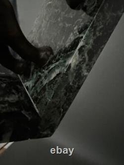 Pair of bronze elephant bookends signed Carvin with marble bases M3300