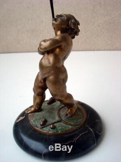 Pretty Old Bronze Juggler Trace Of Signing To Identify Very Deco