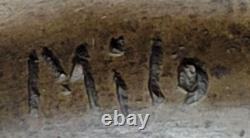 Sensual Erotic Male Bust Signed Bronze Marble Statue Art Deco Sculpture