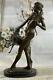 Sign Chair Diana The Hunter With Hunting Dog Bronze Sculpture Marble Statue