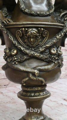 Signed Bronze Sculpture Mythology Art Centaur Very Detailed Statue On Marble