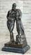 Signed Glycon Bronze Statue Of Hercules Greek Myth Marble Base Sold Out