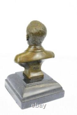 Signed Original Vladimir Putin Bronze Bust Statue Marble Sculpture Figure
