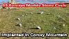 Strange New Circle Of 15 Bronze Age Stones Appeared Piercing Through The Mountain Of Conwy