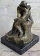 Symbol Of Love Signed By Rodin: Kiss Romance Bronze Marble Sculpture Statue