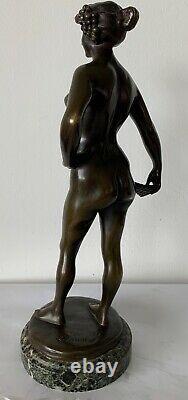 The Pan Flute Player, Bronze Sculpture