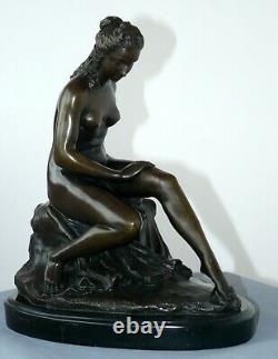 Very Beautiful Bronze Nude Signed C Allegrain