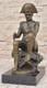 Vintage Rare Signed Bronze Napoleon Bonaparte Bust Statue Sculpture Marble Base
