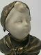 Young Boy Bronze & Marble Statue Sculpture Nineteenth Century Signed Bobbias
