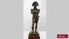 Antique French Empire Style 19th Cent Bronze Figure Of