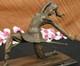 Art D&eacute;co Bronze Femme Sign&eacute; Chiparus Mus&eacute;e Qualit&eacute; Sur Marbre Base Figurine Lrg