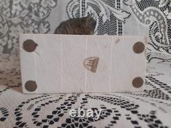 Arte Romera statue de mariage signé en bronze massif socle en marbre Carrare