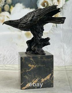 Bronze Sculpture Signée Original Fonte Marbre Figurine