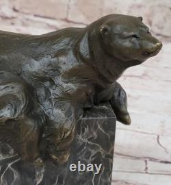 Bronze Sculpture Signée Original Milo Détail Figurine Marbre Art Cadeau Décembre
