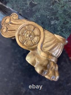 Encrier bronze et marbre Empire signé Thomire