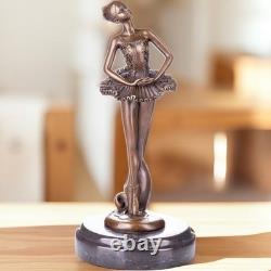 Milo (1910-1978) Figure Ballerine 2 kg Bronze, Marbre