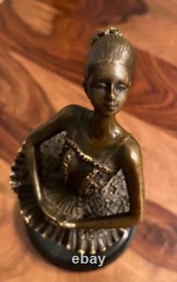 Milo (1910-1978) Figure Ballerine 2 kg Bronze, Marbre