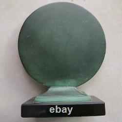 Rare bronze signé MAX LE VERRIER BEETHOVEN ART DECO 18 cm 1kg16