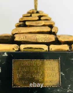 Salvador DALI (Première édition 150 ex)-Sculpture-Bronze-Marbre-Signé-Numéroté