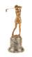 Sculpture La Dame Golfeur En Bronze Sur Un Socle En Marbre D'apr&egrave;s Milo