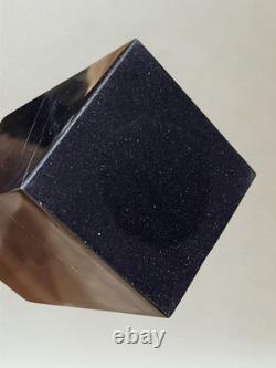 Sculpture en bronze signée Coenrad Chouette stylisée Socle marbre Paris