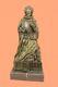 Signée Original Zengh Reine Elizabeth I Royal Marbre Base Sculpture Statue Deal