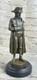Vintage Rare Sign&eacute;e Bronze Napol&eacute;on Bonaparte Buste Statue Sculpture Marbre Fond